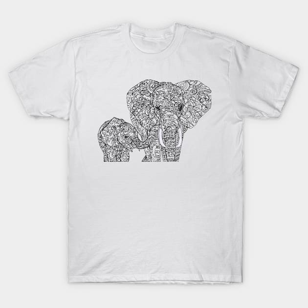 elephant T-Shirt by catmilchard